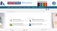 Desktop Screenshot of mary-majuscule.com